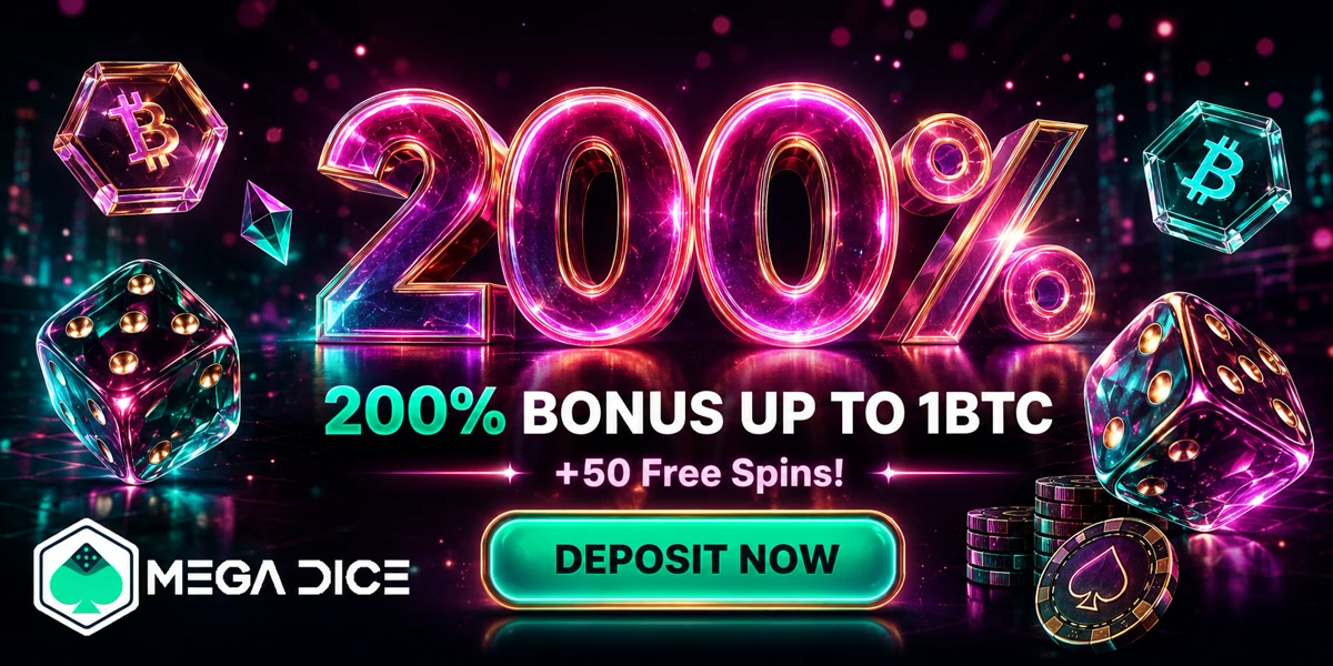 Mega Dice casino offer